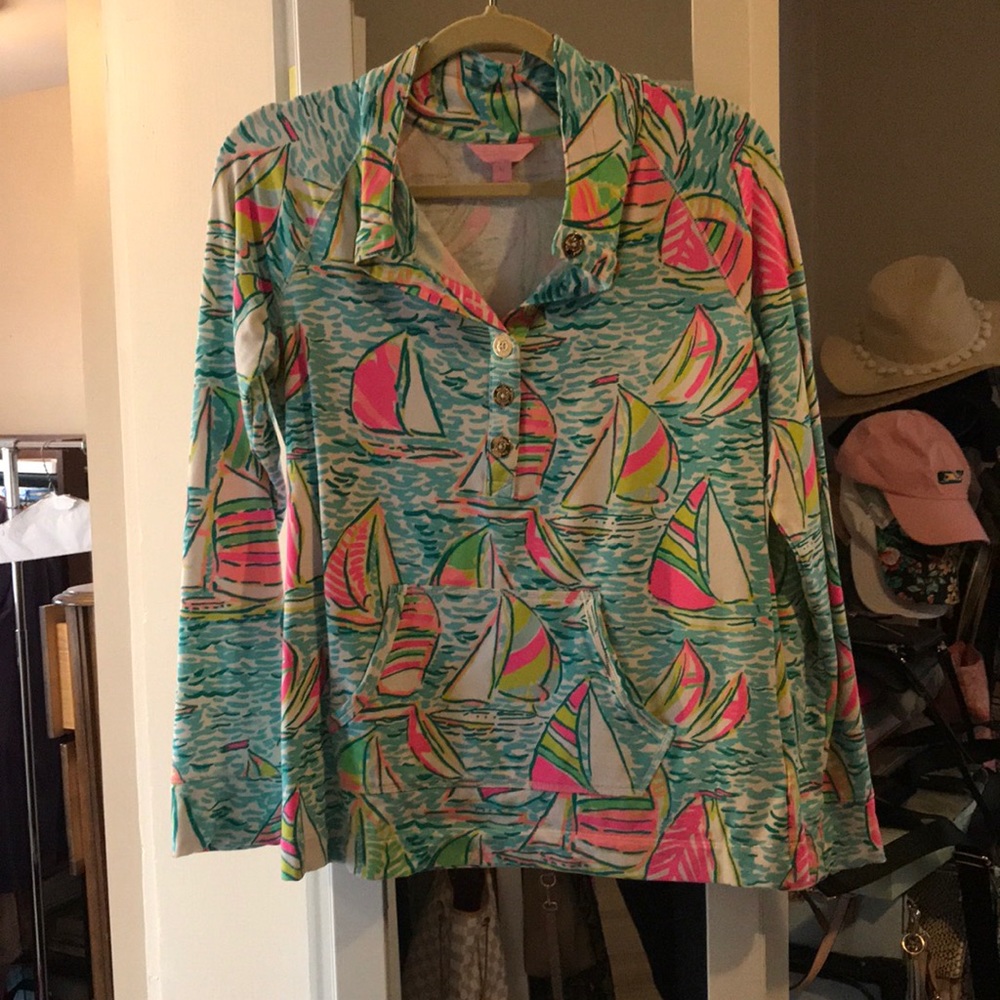 Lilly Pulitzer Captain Popover size medium
